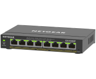 Netgear 8p GS308EP (8x10/100/1000Mbit, 8xPoE+) - 676502 - zdjęcie 2